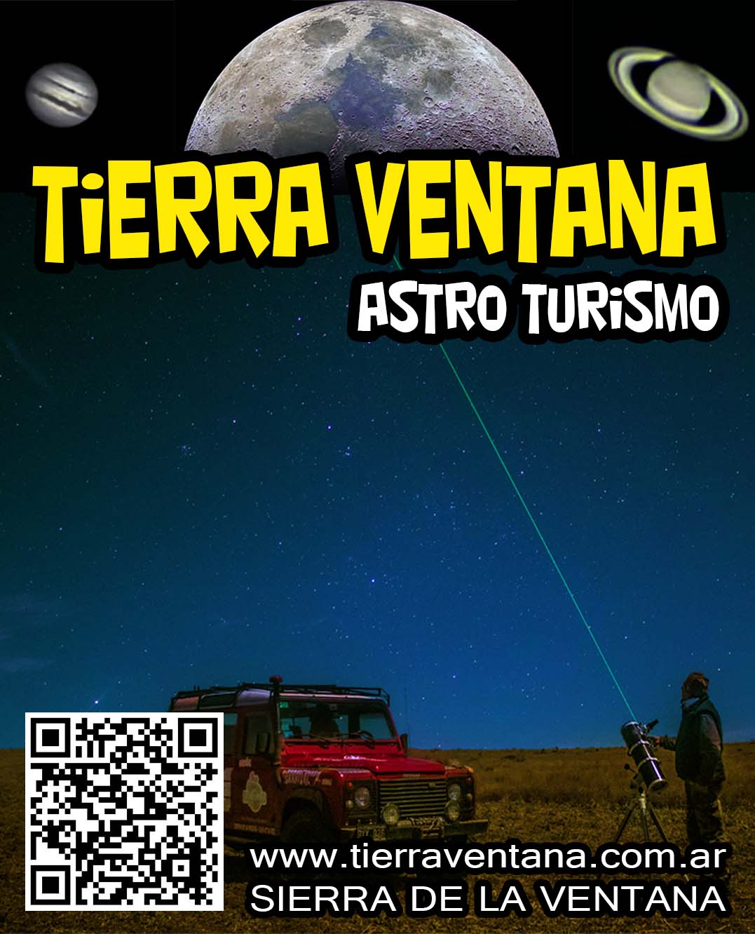 Astro Turismo en Sierra de la Ventana